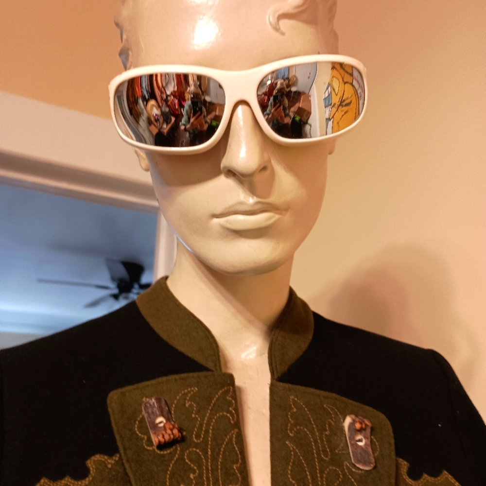 Vintage 60s wrap around SUNGLASSES